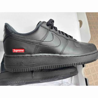 ナイキ(NIKE)のsupreme♪NIKE♪エアフォース1 ロー 黒♪(スニーカー)