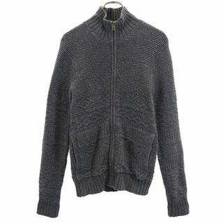 アルマーニエクスチェンジ(ARMANI EXCHANGE)のアルマーニエクスチェンジ ニットジャケット XS グレー系 ARMANI EXCHANGE メンズ(その他)