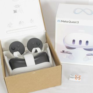 Meta Quest 3 128GB VR ヘッドマウントディスプレイ ヘッドセット メタクエスト3 899-00591-01 Oculus 本体(その他)