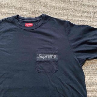 シュプリーム(Supreme)のsupreme Mesh Stripe Pocket Tee ennoy box(Tシャツ/カットソー(半袖/袖なし))