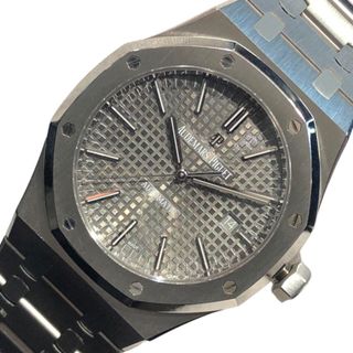 オーデマピゲ(AUDEMARS PIGUET)の　オーデマ・ピゲ AUDEMARS PIGUET ロイヤルオーク 15400ST.OO.1220ST.04 グレー ステンレススチール メンズ 腕時計(その他)