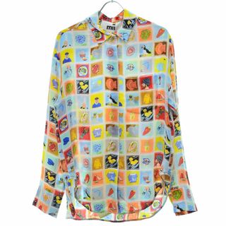 【Mii】BRETAGNE SOUVENIR SILK SHIRT シルクシャツ(シャツ/ブラウス(長袖/七分))