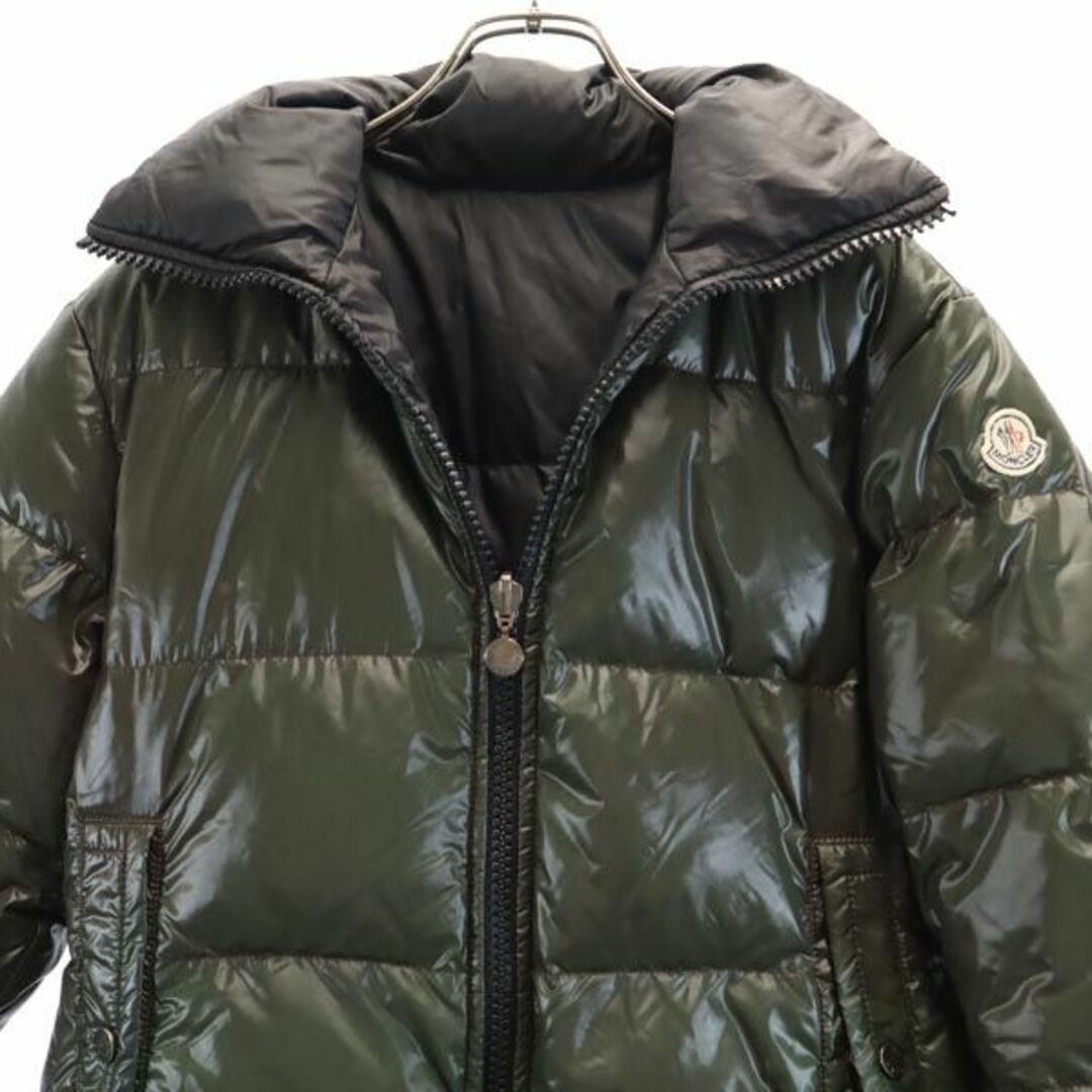 MONCLER - モンクレール リバーシブル ダウンジャケット カーキ MONCLER - モンクレール リバーシブル ダウンジャケット カーキ