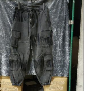 DIVINER Erosion Pants/ワイドカーゴパンツ(L)(ワークパンツ/カーゴパンツ)