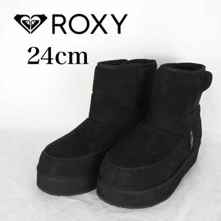 ロキシー(Roxy)のROXY*新品*スノーブーツ*24cm*黒*B5353(ブーツ)