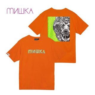 MISHKA - ミシカ MISHKA上海 半袖TEE　(ORANGE)