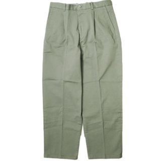 スティーブンアラン(steven alan)のSteven Alan スティーブンアラン 日本製 STRETCH DRILL SUPER BAGGY TAPERED ストレッチドリルスーパーバギーテーパード 8114-217-0077 L MD.GRAY 1タック パンツ ボトムス【新古品】【中古】【Steven Alan】(その他)