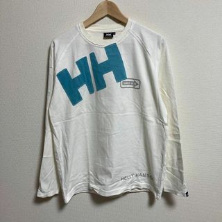 HELLY HANSEN ヘリーハンセン　Tシャツ ロンT アウトドア 白 M