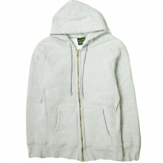 CAMBER - CAMBER キャンバー アメリカ製 12oz ZIP HOOD THERMAL LINING 裏サーマルスウェットジップパーカー 231-CTH-IM S ライトグレー MADE IN USA ダブルジップ トップス【中古】【CAMBER】