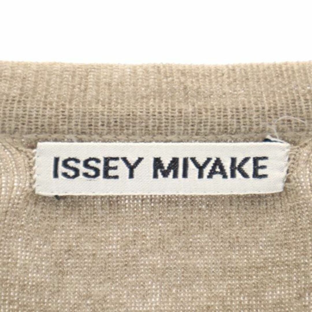 ISSEY MIYAKE - イッセイミヤケ 90s カシミヤ100% 長袖 Vネック ISSEY MIYAKE - イッセイミヤケ 90s カシミヤ100% 長袖 Vネック