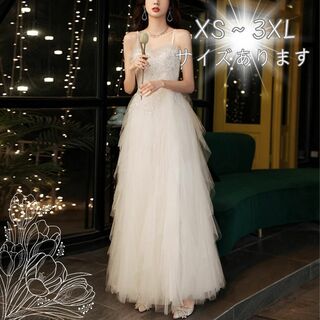 ウエディングドレス　結婚式　前撮り　ストラップ　シンプル　チュール　韓国(ウェディングドレス)