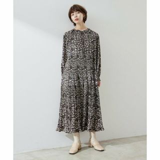 パルグループアウトレット(PAL GROUP OUTLET)の【ブラック】【ear PAPILLONNER】シャーリングワンピース【SUM1 STYLE】(ロングワンピース/マキシワンピース)