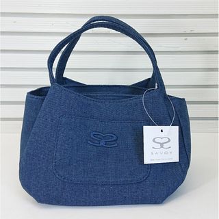 サボイ(SAVOY)の【新品】SAVOY サボイ SM070903 デニムハンドバッグ(ハンドバッグ)