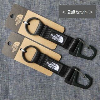 ザノースフェイス(THE NORTH FACE)の2点セット ノースフェイス キーホルダー NN32434 K K 未使用(キーホルダー)