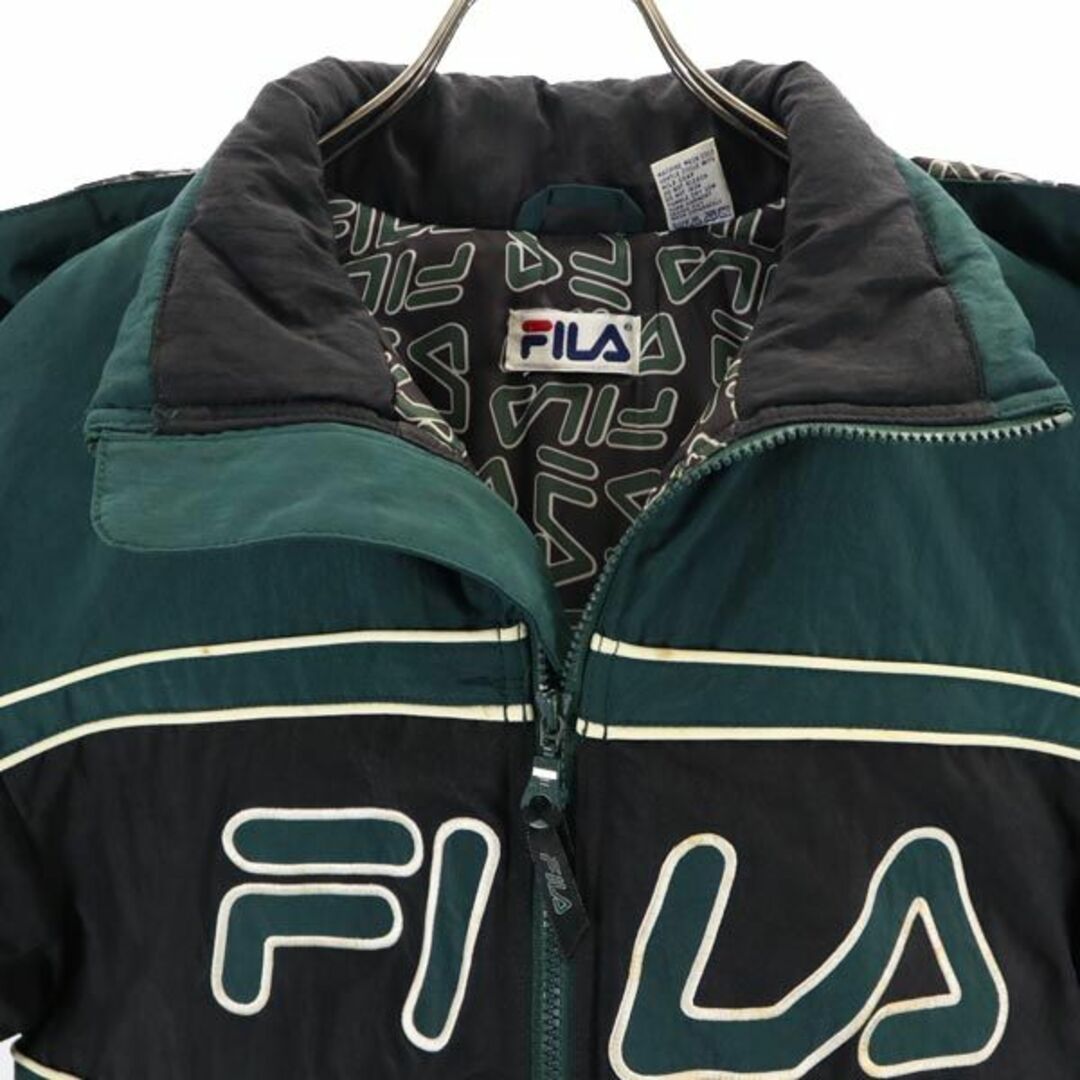 FILA - フィラ 90s オールド ナイロン 中綿ジャケット S FILA - フィラ 90s オールド ナイロン 中綿ジャケット S
