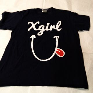 X-girl - タイムセールXガール紺色Tシャツ