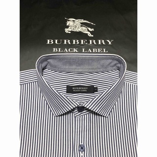 BURBERRY - 新品 L バーバリーブラックレーベル メンズ 長袖シャツ3