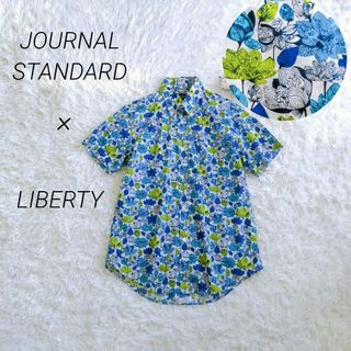 ジャーナルスタンダード(JOURNAL STANDARD)のJOURNAL STANDARD✕LIBERTY　ボタンダウンシャツ　ボタニカル(シャツ/ブラウス(半袖/袖なし))