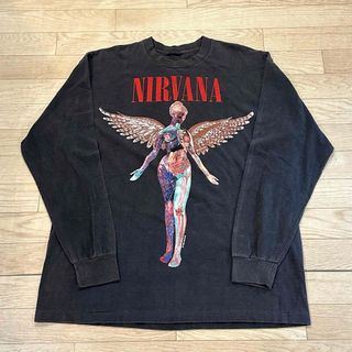 Nirvana ニルヴァーナ バンドTシャツ/バンT/USED/古着/長袖(Tシャツ/カットソー(七分/長袖))