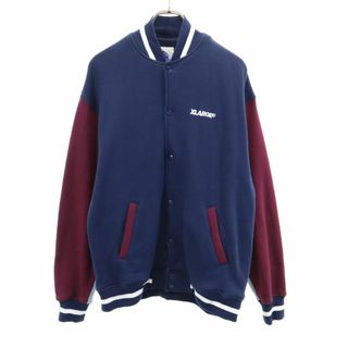 エクストララージ(XLARGE)のエクストララージ スウェット スタジャン M ネイビー XLARGE メンズ(スタジャン)