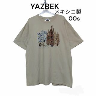 YAZBEK　メキシコ製　00s　Tシャツ　古着　半袖　サンミゲルデアジェンデ(Tシャツ/カットソー(半袖/袖なし))
