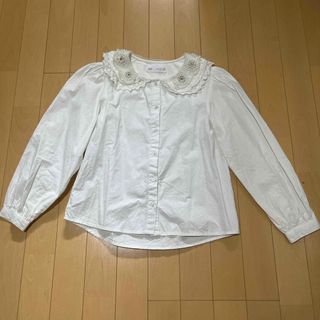 ザラキッズ(ZARA KIDS)のZARA 140cm  フリルブラウス(ブラウス)