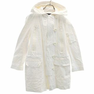 DOUBLE STANDARD CLOTHING - ダブルスタンダードクロージング 日本製 コート F ホワイト DOUBLE STANDARD CLOTHING フード レディース