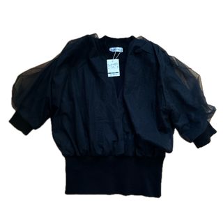 イング(INGNI)の【未使用品】 オーガンジー トップス(Tシャツ/カットソー(半袖/袖なし))