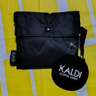 カルディ(KALDI)の限定価格⭐新品タグ付　カルディ　オリジナルエコバッグ　ブラック　１個(エコバッグ)