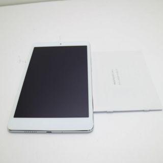 アンドロイド(ANDROID)の新品同様 701HW MediaPad M3 Lite s ホワイト  SIMロック解除済み M777(タブレット)