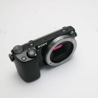 ソニー(SONY)の超美品 NEX-5R ブラック ボディ M777(ミラーレス一眼)