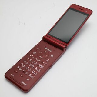 パナソニック(Panasonic)の良品中古 P-01H レッド  M777(携帯電話本体)