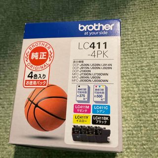 ブラザー(brother)のbrother 純正インクカートリッジ 4色パック LC411-4PK(その他)