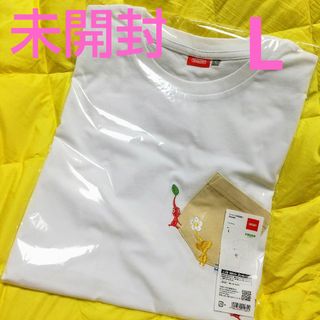 ニンテンドウ(任天堂)の【新品】ピクミン Tシャツ お宝回収ver.　 L(Tシャツ(半袖/袖なし))