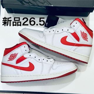 ナイキ(NIKE)の【新品】Nike Air Jordan1 MID エアジョーダン1ミッド26.5(スニーカー)