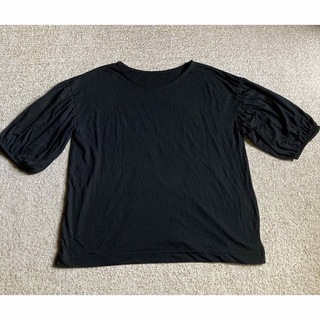 レディース　半袖Tシャツ　ブラック(Tシャツ(半袖/袖なし))