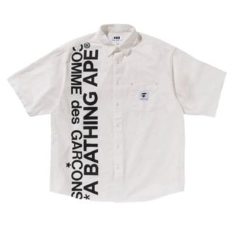 アベイシングエイプ(A BATHING APE)のA BATHING APE x CDG Osaka Shirt 未使用(Tシャツ/カットソー(半袖/袖なし))