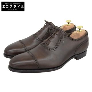 クロケットアンドジョーンズ(Crockett&Jones)のクロケット＆ジョーンズ 美品 クロケット＆ジョーンズ ポールスミス別注 キャップトゥ シューズ メンズ ブラウン 8 1/2 E 6165 8 1/2 E(その他)