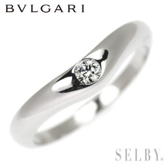ブルガリ(BVLGARI)のブルガリ Pt950 ダイヤモンド リング コロナ(リング(指輪))