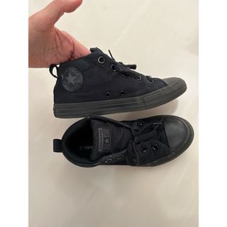 コンバース(CONVERSE)のコンバース　黒(スニーカー)