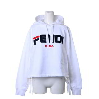 フェンディ(FENDI)のFENDI × FILA フェンディマニア クロップド パーカ(パーカー)