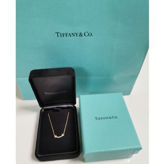 ティファニー(Tiffany & Co.)のティファニーTスマイルミニペンダント(ネックレス)