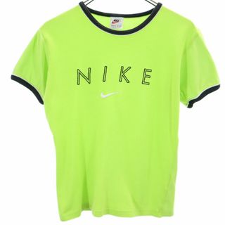 ナイキ(NIKE)のナイキ 90s 00s 白タグ オールド 半袖 Tシャツ M グリーン系 NIKE レディース(Tシャツ(半袖/袖なし))