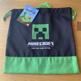 Minecraft - 【新品未使用】マインクラフト　巾着袋　クリーパー