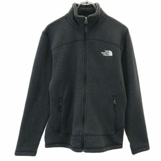 ザノースフェイス(THE NORTH FACE)のザノースフェイス アウトドア ニットジャケット S グレー系 THE NORTH FACE 裏フリース メンズ(その他)