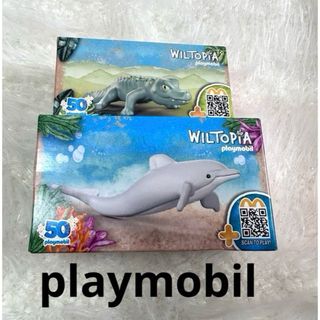 プレイモービル - playmobil WILTOPIA ワニ　イルカ　セット　プレイモービル