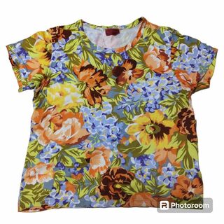 ケンゾー(KENZO)のKENZO Tシャツ 花柄 総柄 Mサイズ(Tシャツ(半袖/袖なし))