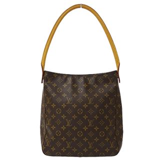 ルイヴィトン(LOUIS VUITTON)のルイ ヴィトン LOUIS VUITTON バッグ モノグラム レディース ブランド ショルダーバッグ ルーピング GM M51145 ブラウン ワンショルダー 肩掛け おしゃれ 【中古】(ショルダーバッグ)