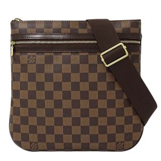 ルイヴィトン(LOUIS VUITTON)のルイ ヴィトン LOUIS VUITTON バッグ ダミエ レディース メンズ ブランド ショルダーバッグ ポシェット ボスフォール N51111 ブラウン 斜め掛け おしゃれ 【中古】(ショルダーバッグ)