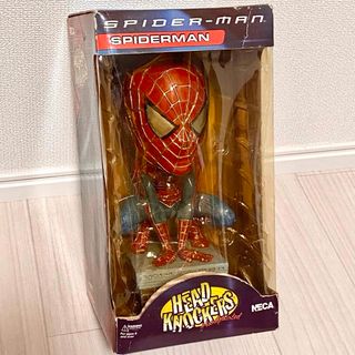 ディズニー(Disney)のレア！希少！スパイダーマン NECA ヘッドノッカー フィギュア ボビングヘッド(キャラクターグッズ)